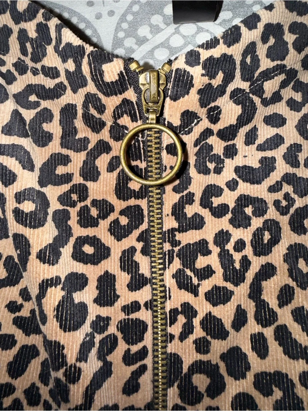 Leopard Print Cami dress - Brown - Picture 3 of 4